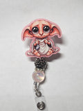 Badge reel dobby
