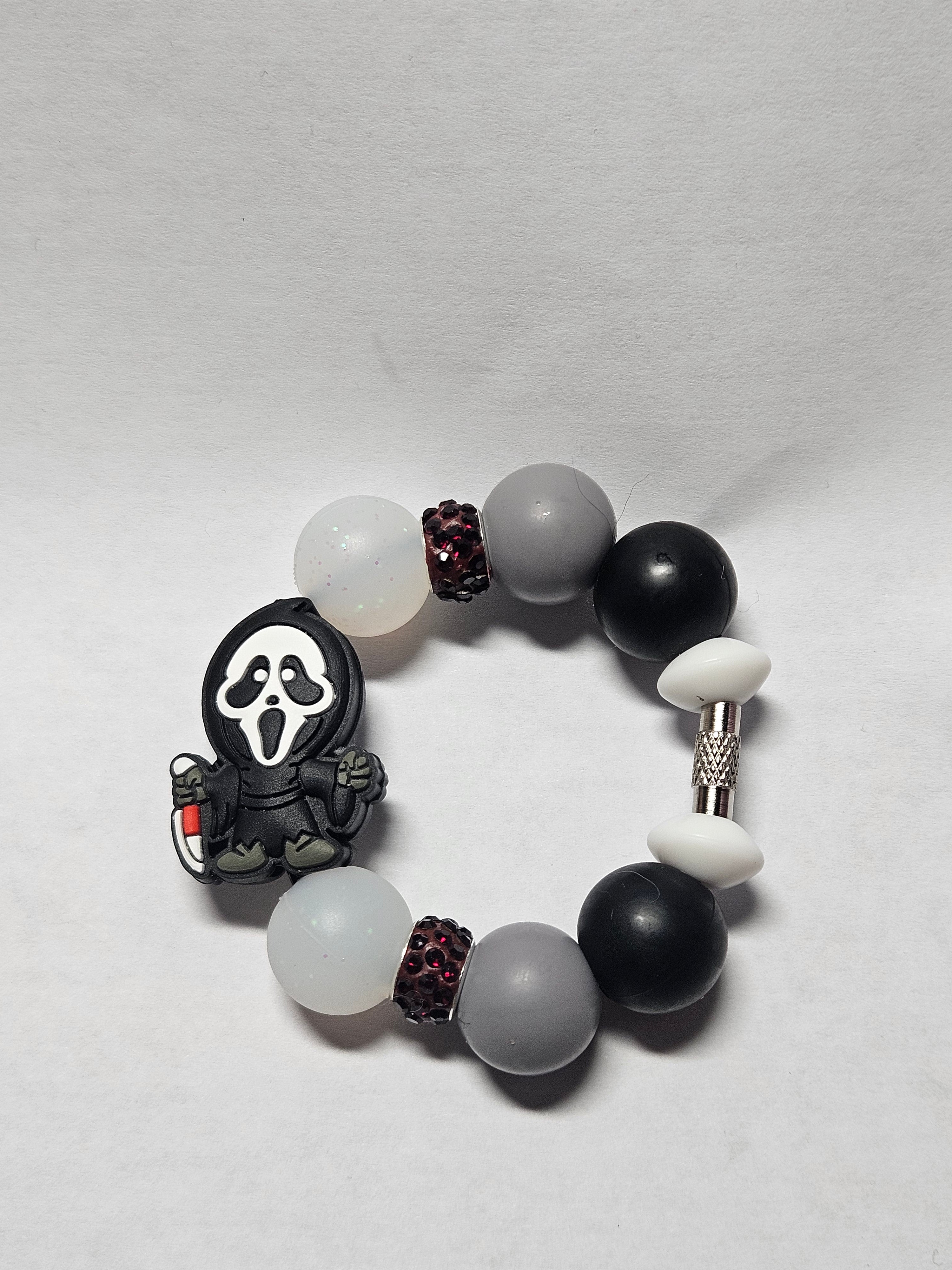 Cup tumbler charm Ghost face
