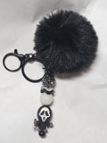 Keychain ghost face
