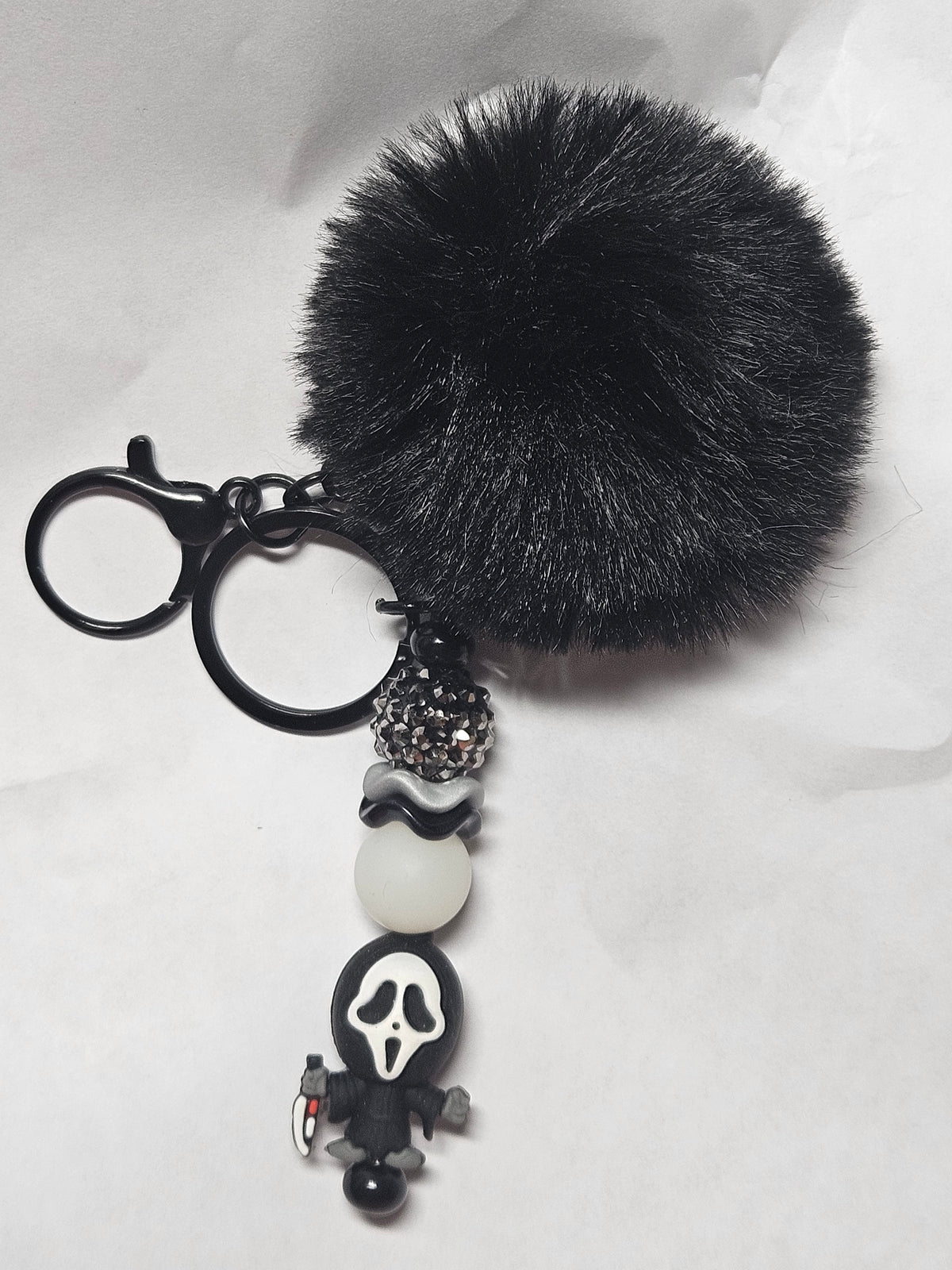 Keychain ghost face