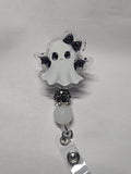 Badge reel bat girl ghost