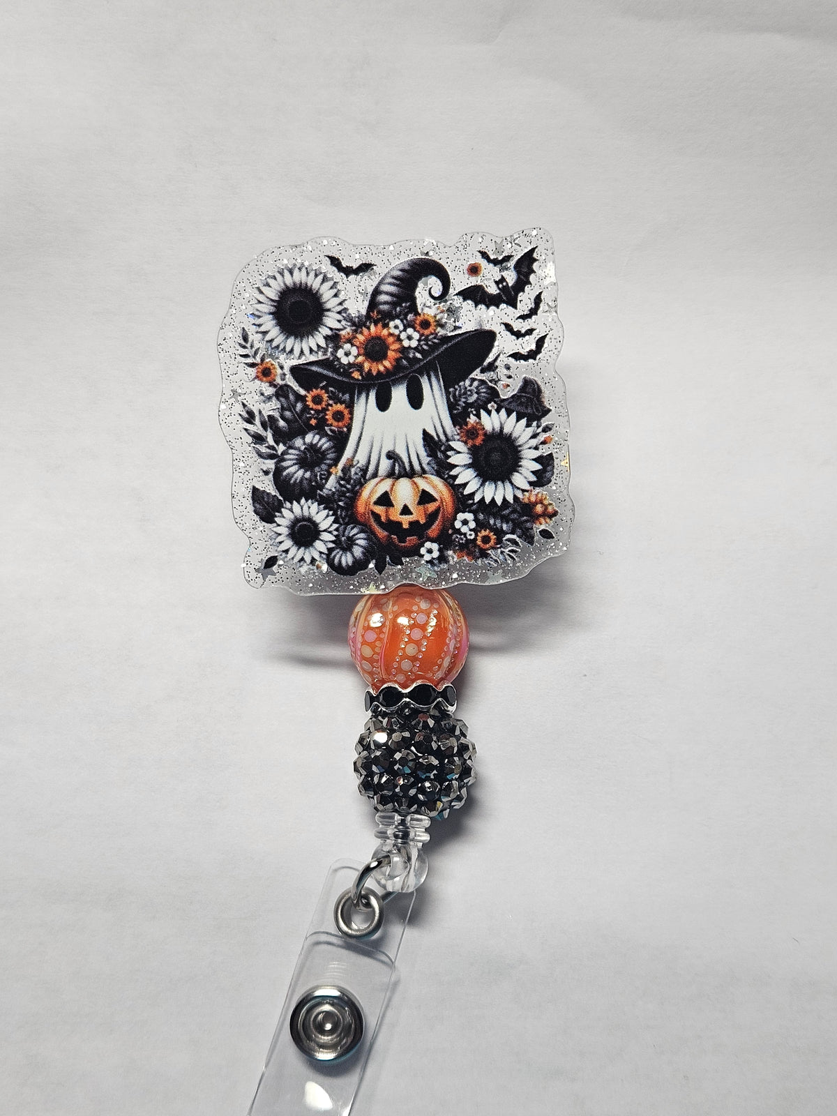 Badge reel witch ghost